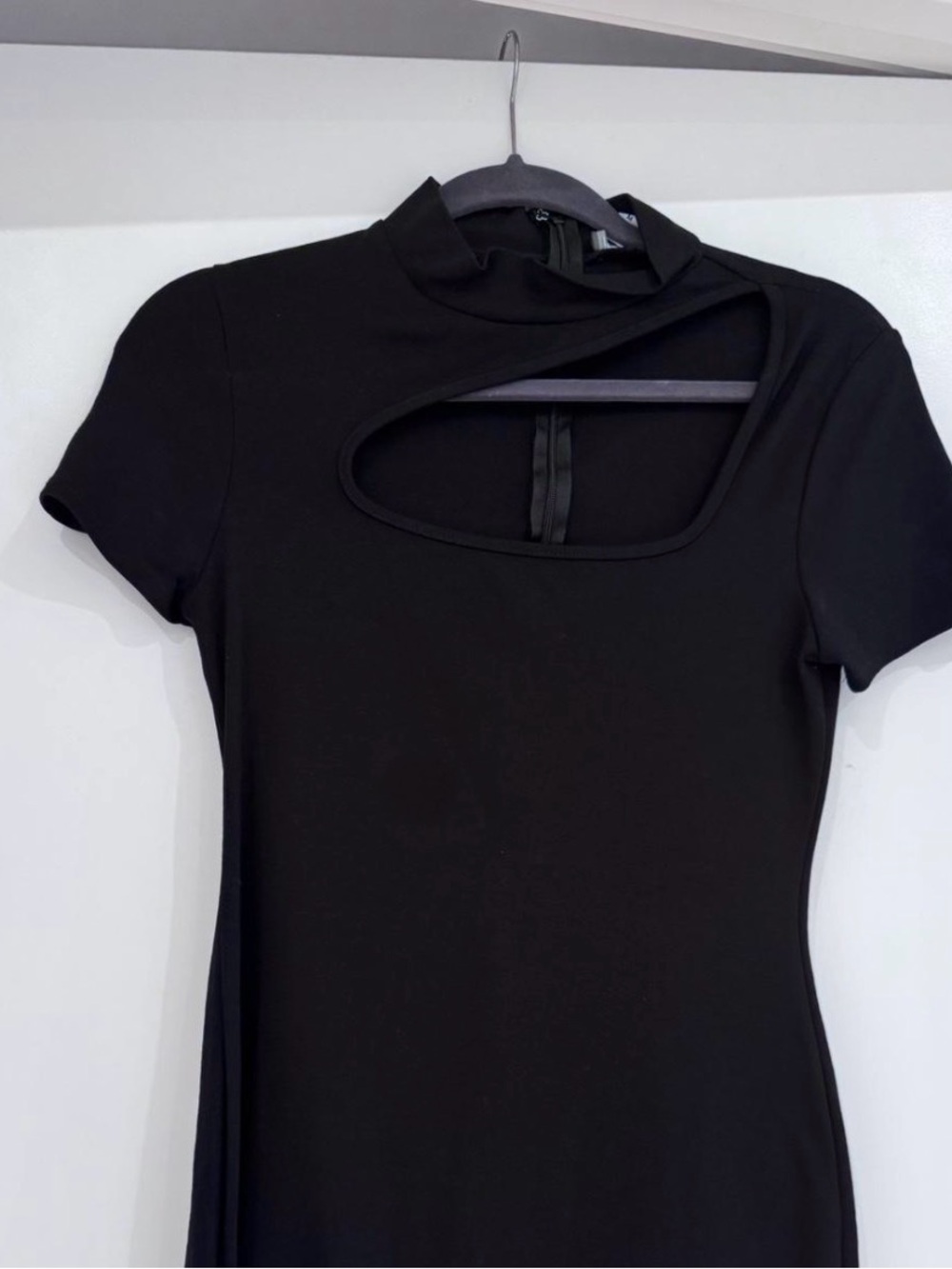 Urban Outfitters Black Cutout Mini Dress